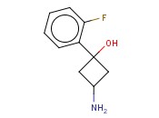 3-AMINO-1-(2-FLUOROPHENYL)CYCLOBUTANOL