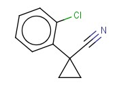 1-(2-chlorophenyl)cyclopropanecarbonitrile