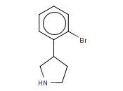 3-(2-bromophenyl)pyrrolidine