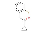 1-Cyclopropyl-2-(2-fluorophenyl)ethanone