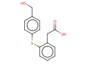 2-(2-(4-(HYDROXYMETHYL)PHENYLTHIO)PHENYL)ACETIC ACID