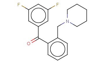3',5'-<span class='lighter'>DIFLUORO-2-PIPERIDINOMETHYL</span> <span class='lighter'>BENZOPHENONE</span>