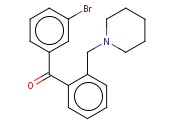 3'-<span class='lighter'>BROMO-2-PIPERIDINOMETHYL</span> <span class='lighter'>BENZOPHENONE</span>