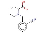 1-(2-CYANOBENZYL)<span class='lighter'>PIPERIDINE-2-CARBOXYLIC</span> ACID