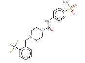 1-(4-氨基磺<span class='lighter'>酰</span>基-<span class='lighter'>苯</span>氨基<span class='lighter'>甲</span><span class='lighter'>酰</span>基)-4-(2-<span class='lighter'>三</span><span class='lighter'>氟</span><span class='lighter'>甲基</span>苄基)哌嗪