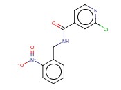 2-CHLORO-N-(2-NITRO-BENZYL)-<span class='lighter'>ISONICOTINAMIDE</span>