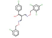 2-[4-CHLOROPHENYL][HYDROXYMETHYLENE]MALONALDEHYDE1-[O-[2-CHLOROBENZYL]OXIME]3-[O-[2,4,6-TRICHLOROBENZYL]OXIME]