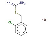 ([(2-CHLOROPHENYL)METHYL]SULFANYL)METHANIMIDAMIDE <span class='lighter'>HYDROBROMIDE</span>