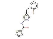N-[5-(2-FLUOROBENZYL)-1,3-THIAZOL-2-YL]-2-THIOPHENECARBOXAMIDE