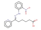 6-[(2-NITRO-PHENYL)-HYDRAZONO]-6-PYRIDIN-2-YL-HEXANOIC ACID