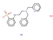 2-[[BIS(2-PYRIDINYLMETHYL)AMINO]ETHYLAMINO]BENZENESULFONIC ACID HYDRATE SODIUM SALT ZX1