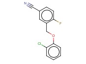 3-(2-CHLOROPHENOXYMETHYL)-<span class='lighter'>4-FLUOROBENZONITRILE</span>