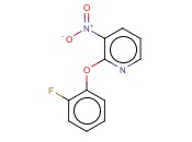 2-(2-<span class='lighter'>氟</span>代苯氧基)-3-硝基<span class='lighter'>吡啶</span>