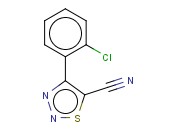 4-(2-<span class='lighter'>氯苯</span>基)-1,2,3-噻二唑-5-甲<span class='lighter'>腈</span>