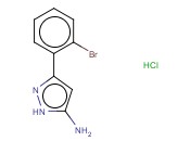 3-(2-<span class='lighter'>溴</span>苯基)-5-氨基<span class='lighter'>吡唑</span>盐酸盐