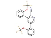 3,5-BIS(2-(TRIFLUOROMETHOXY)PHENYL)-<span class='lighter'>2-CYANOPYRIDINE</span>