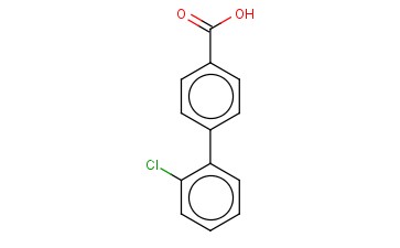 2'-CHLORO-4-<span class='lighter'>BIPHENYLCARBOXYLIC</span> ACID