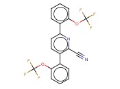 3,6-BIS(2-(TRIFLUOROMETHOXY)PHENYL)-<span class='lighter'>2-CYANOPYRIDINE</span>