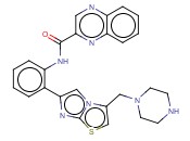 N-(2-(3-(PIPERAZIN-1-YLMETHYL)IMIDAZO[2,1-B]THIAZOL-6-YL)PHENYL)QUINOXALINE-2-CARBOXAMIDE