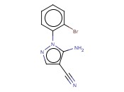 5 -氨基- 1 -（2 -<span class='lighter'>溴</span>苯基）- 1H -<span class='lighter'>吡唑</span>-4-甲腈