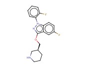 (S)-5-FLUORO-1-(2-FLUOROPHENYL)-3-(PIPERIDIN-3-YLMETHOXY)-1H-INDAZOLE