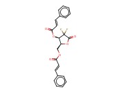 D-ERYTHRO-PENTONIC ACID, 2-DEOXY-2,2-DIFLUORO-, GAMMA-LACTONE, 3,5-BIS(3-PHENYL-2-PROPENOATE)