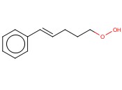 (E)-5-PHENYL-4-PENTENYL <span class='lighter'>HYDROPEROXIDE</span>