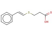3-(<span class='lighter'>苯乙烯</span>硫代)丙酸