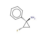 CYCLOPROPANAMINE, 2-FLUORO-1-PHENYL-, (1R,2S)-REL-