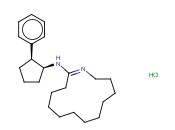 顺式-N-(2-<span class='lighter'>苯基</span><span class='lighter'>环</span>戊基)-氮杂<span class='lighter'>环</span>十三-1-烯-2-<span class='lighter'>胺</span><span class='lighter'>盐酸盐</span>