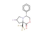 1H-PYRROLO[2,1-C][1,4]OXAZIN-1-ONE, HEXAHYDRO-7-IODO-4-PHENYL-8A-(TRIFLUOROMETHYL)-, (4R,8AS)-