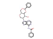 N-(9-((2R,4AR,7R,8R,8AS)-8-HYDROXY-2-PHENYLHEXAHYDROPYRANO[3,2-D][1,3]DIOXIN-7-YL)-9H-PURIN-6-YL)BENZAMIDE