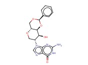 2-AMINO-9-((2R,4AR,7R,8S,8AS)-8-HYDROXY-2-PHENYLHEXAHYDROPYRANO[3,2-D][1,3]DIOXIN-7-YL)-1H-PURIN-6(9H)-ONE