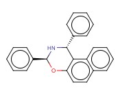 1H-NAPHTH[1,2-E][1,3]OXAZINE, 2,3-DIHYDRO-1,3-DIPHENYL-, (1R,3S)-REL
