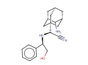TRICYCLO[3.3.1.13,7]DECANE-1-ACETONITRILE, ALPHA-[[(1R)-2-HYDROXY-1-PHENYLETHYL]AMINO]-, (ALPHAS)-