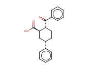 2-反-苯<span class='lighter'>甲</span><span class='lighter'>酰</span>-5-反-苯基-1-羧酸环己烷