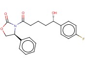 (4S)-3-[(5S)-5-(4-<span class='lighter'>fluorophenyl</span>)-5-hydroxypentanoyl]-4-phenyl-1,3-oxazolidin-2-one