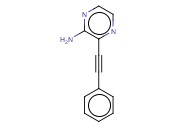 2-氨基-3-(苯乙炔<span class='lighter'>基</span>)<span class='lighter'>吡</span><span class='lighter'>嗪</span>