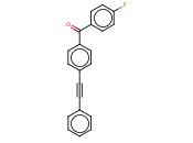 4-氟-4'-(苯基<span class='lighter'>乙炔</span><span class='lighter'>基</span>)二<span class='lighter'>苯</span>甲酮