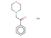 2-(4-MORPHOLINYL)-1-PHENYLETHANONE, <span class='lighter'>HYDROBROMIDE</span>