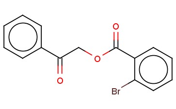 <span class='lighter'>2-BROMOBENZOIC</span> ACID PHENACYL ESTER