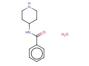 4-苯甲酰<span class='lighter'>氨基</span><span class='lighter'>哌啶</span>水合物