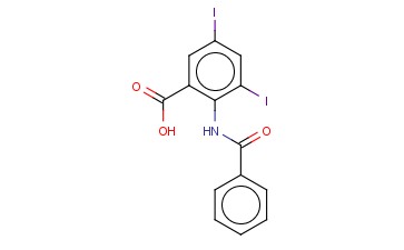 N-BENZOYL-3,5-DIIODOANTHRANILIC ACID