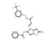 (3AR,4R,5R,6AS)-5-(BENZOYLOXY)HEXAHYDRO-4-[(1E)-3-OXO-4-[3-(TRIFLUOROMETHYL)PHENOXY]-1-BUTEN-1-YL]-2H-CYCLOPENTA[B]FURAN-2-ONE
