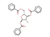 1,3,5-<span class='lighter'>TRI-O-BENZOYL</span>-2-DEOXY-2-FLUORO-A-D-ARABINOFURANOSE