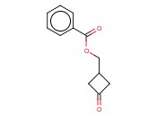 (3-OXOCYCLOBUTYL)METHYL <span class='lighter'>BENZOATE</span>