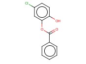 <span class='lighter'>5-CHLORO-2-HYDROXYPHENYLBENZENE</span> <span class='lighter'>CARBOXYLATE</span>