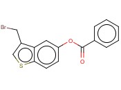 3-(BROMOMETHYL)BENZO[B]THIOPHEN-5-YL BENZOATE