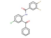 N-(2-BENZOYL-4-CHLOROPHENYL)-3,4-DIFLUOROBENZAMIDE