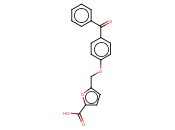5-[(4-BENZOYLPHENOXY)METHYL]-<span class='lighter'>2-FUROIC</span> ACID